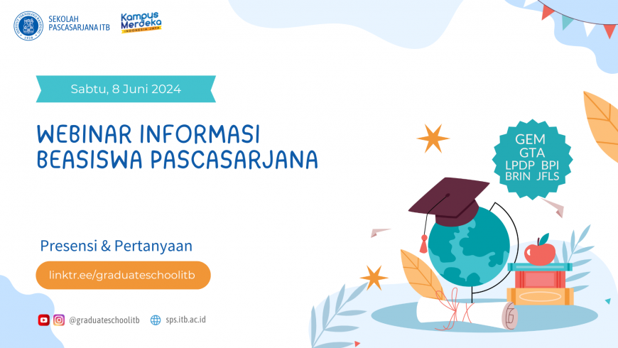 Webinar Informasi Beasiswa Pascasarjana 2024